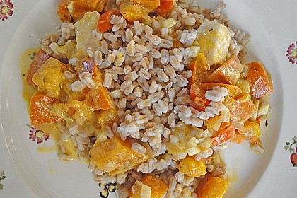 K&uuml;rbis - H&auml;hnchenpfanne 2