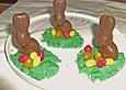 Osternestchen aus Schokolade