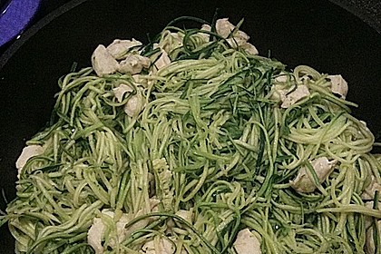Zucchini - Kokos - Spaghetti