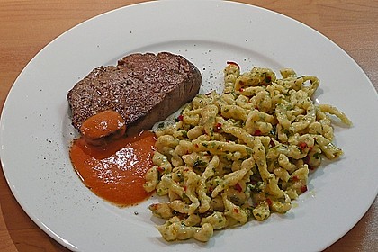 Knoblauch - Chili Sp&auml;tzle