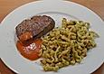 Knoblauch - Chili Sp&auml;tzle