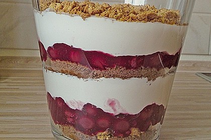 Schwarzw&auml;lder Kirsch - Dessert mit Amarettini
