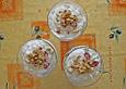 Joghurt - Mascarponecreme mit Cranberries und Cashewn&uuml;ssen