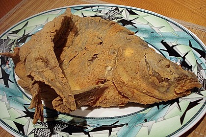 Gebackener Karpfen, fr&auml;nkische Art