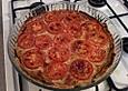 Linsen - Tomaten - Quiche