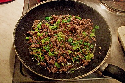 Nudeln in Lauch - Sahne - Sauce