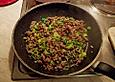 Nudeln in Lauch - Sahne - Sauce