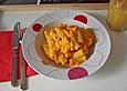 Tortiglioni mit Karottenp&uuml;ree