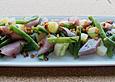 Rustikaler Matjes - Bohnensalat