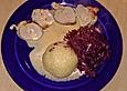 Gef&uuml;lltes Schweinefilet