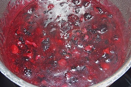 Blaubeersauce 8