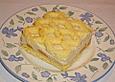 Lebkuchenschnitten mit Mandarinen