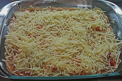Griechische Schweinemedaillons &uuml;berbacken in Metaxasauce 9