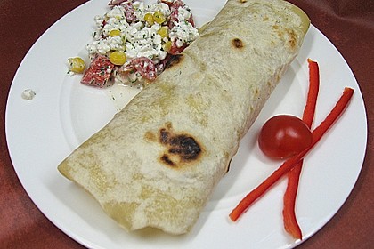 Gemüse - Hüttenkäse - Wraps 6