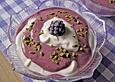 Raffinierte Brombeer - Schichtcreme