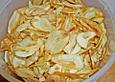 Ger&ouml;steter Knoblauch