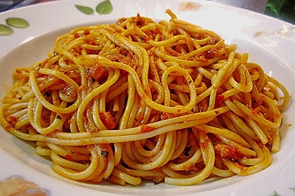 Ajvar - Knoblauch Nudeln 11