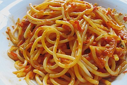 Ajvar - Knoblauch Nudeln 15
