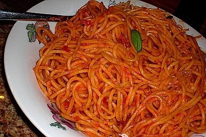 Ajvar - Knoblauch Nudeln 18