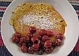 Pfannkuchen mit Kirschso&szlig;e