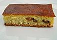 Eierschecke mit Sultaninen
