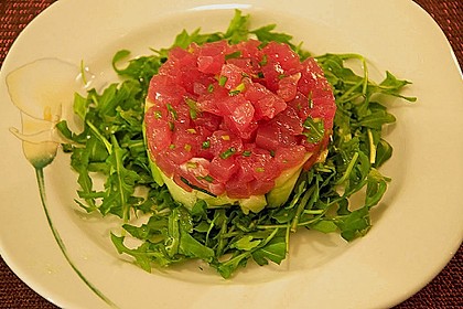 Thunfischtatar mit Kapern