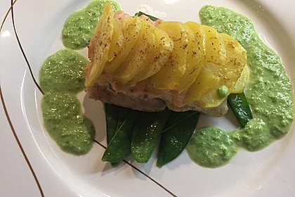Kabeljaufilet unter Kartoffelschuppen 6