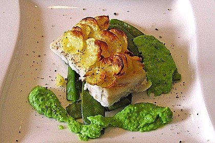 Kabeljaufilet unter Kartoffelschuppen 1