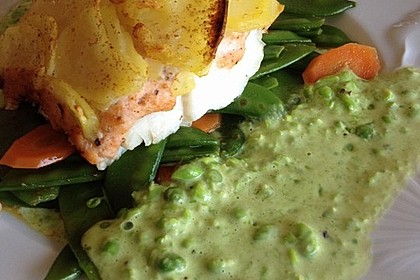 Kabeljaufilet unter Kartoffelschuppen 8
