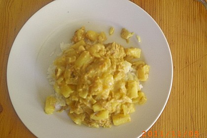 Exotische Thunfisch - So&szlig;e zu Reis 1