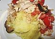 Sommerlicher Restesalat vom 40 Knoblauchzehen - Huhn