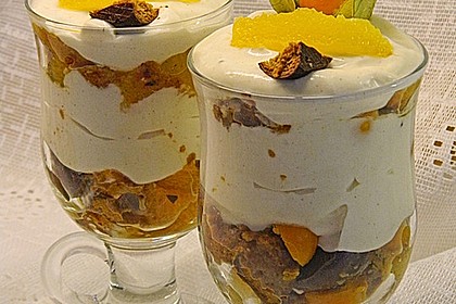 Orangen - Lebkuchen - Trifle 3