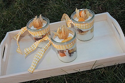 Orangen - Lebkuchen - Trifle 2