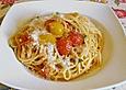 H&uuml;ttenk&auml;se - Kirschtomaten - Spaghetti