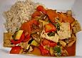 Tofu - Gem&uuml;se - Reispfanne