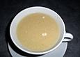 Gem&uuml;sesuppe mit geschlagenem Ei