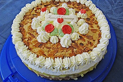 Apfel - Schneemus - Torte 2