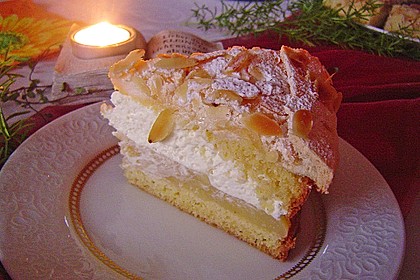 Apfel - Schneemus - Torte 1