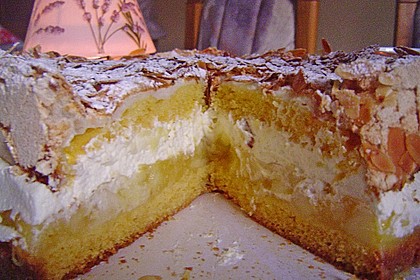 Apfel - Schneemus - Torte 3