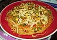 Spaghetti - Pizza 'Verdura'