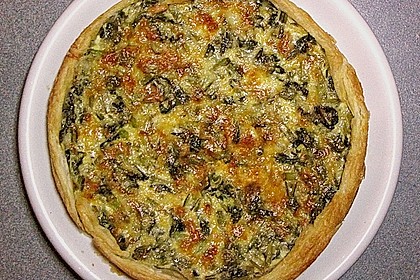 Mangold - Quiche mit Blätterteig 9
