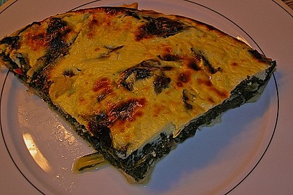 Mangold - Quiche mit Blätterteig 6