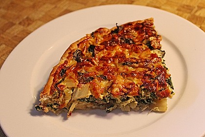 Mangold - Quiche mit Blätterteig 2