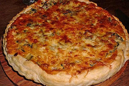 Mangold - Quiche mit Blätterteig 3
