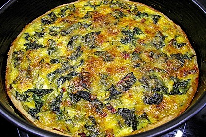 Mangold - Quiche mit Blätterteig 10