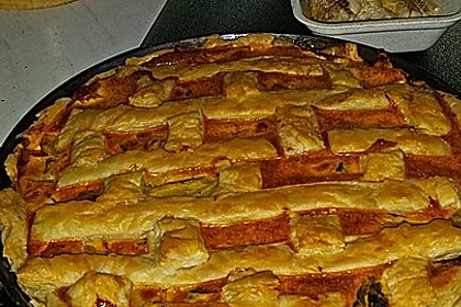 Mangold - Quiche mit Blätterteig 11