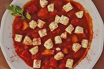 Paprika - Kartoffeltopf 5