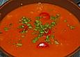 Tomatensuppe mit M&ouml;hren und Koriander