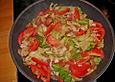 H&auml;hnchen auf Sesam - Wirsing