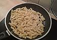 Knoblauch - K&auml;se - Nudeln